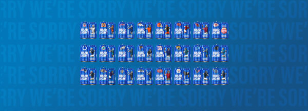 Bud Light NFL Cans