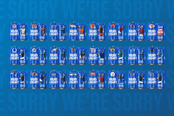 Bud Light NFL Cans